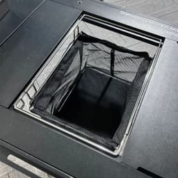IGT Table Pull-Out Drain Basket Portable Lightweight Foldable Drain Basket Camping Table Storage Bag IGT Table Accessories