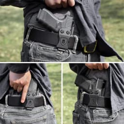 IWB Kydex Holster,Only Fit For Glock 42,Inside Waistband Concealed Carry Holster,1.5 Inch belt,Right /Left Hand Option