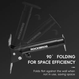 ROCKBROS Local Ship Bike Rack Wall Mount Garage Home Adjustable Rack Horizontal Bike Hook Thickened Reinforced Bike Holder