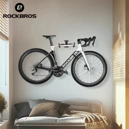 ROCKBROS Local Ship Bike Rack Wall Mount Garage Home Adjustable Rack Horizontal Bike Hook Thickened Reinforced Bike Holder