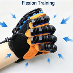 Smart Robotic Training Glove for Hand Exercise Electric Finger Flexibility Workout Device Home Fitness Tool
