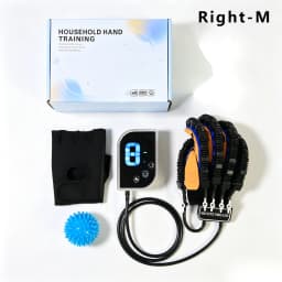 Smart Robotic Training Glove for Hand Exercise Electric Finger Flexibility Workout Device Home Fitness Tool