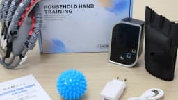 Smart Robotic Training Glove for Hand Exercise Electric Finger Flexibility Workout Device Home Fitness Tool