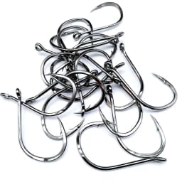 Feeder Fishing Tackle Hooks Whole Bulk Bring Eyed Barbed Circle Fishhooks Carp Jig Head Jighead Pesca High Carbon Steel Peche