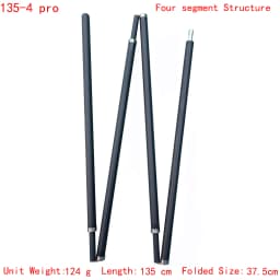 Ultralight Lightweight Carbon Fiber 3F Lanshan Asta Zpacks Tent Support Rod Sturdy Stiff Rigid Tent Pole