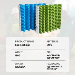 Widesea Camping Mat Portable Waterproof Sleeping Pad Picnic Foam Bed Mattress Travel Trekking Equipment Blanket Moistureproof