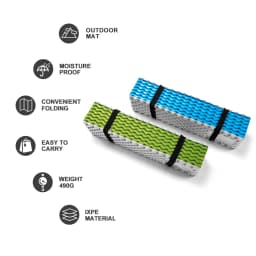 Widesea Camping Mat Portable Waterproof Sleeping Pad Picnic Foam Bed Mattress Travel Trekking Equipment Blanket Moistureproof