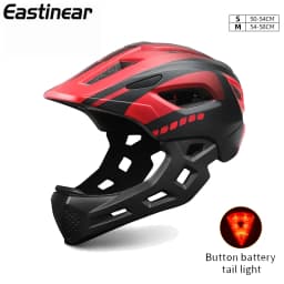 Eastinear2023 High Quality Children's Bicycle Helmet Full Face Detachable Outdoor Sports Skateboard Roller Skating Riding Helmet
