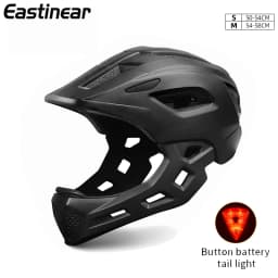 Eastinear2023 High Quality Children's Bicycle Helmet Full Face Detachable Outdoor Sports Skateboard Roller Skating Riding Helmet