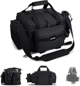 Goture Fishing Tackle Bags 38*23*19cm Shoulder Bag High Capacity 600D Oxford Cloth Outdoor Cycling Backpack Camping Picnic Bag