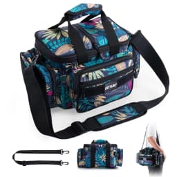 Goture Fishing Tackle Bags 38*23*19cm Shoulder Bag High Capacity 600D Oxford Cloth Outdoor Cycling Backpack Camping Picnic Bag
