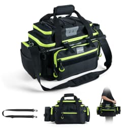 Goture Fishing Tackle Bags 38*23*19cm Shoulder Bag High Capacity 600D Oxford Cloth Outdoor Cycling Backpack Camping Picnic Bag