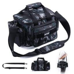 Goture Fishing Tackle Bags 38*23*19cm Shoulder Bag High Capacity 600D Oxford Cloth Outdoor Cycling Backpack Camping Picnic Bag
