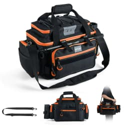 Goture Fishing Tackle Bags 38*23*19cm Shoulder Bag High Capacity 600D Oxford Cloth Outdoor Cycling Backpack Camping Picnic Bag