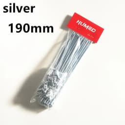 36pcs/lot Motorcycle Spoke Diameter 4.0mm 170/175/180/190/195/200/205/210mm Black/Silver Bicycle Spoke Off-Road Motorcycle Spoke