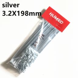 36pcs/lot Motorcycle Spoke Diameter 4.0mm 170/175/180/190/195/200/205/210mm Black/Silver Bicycle Spoke Off-Road Motorcycle Spoke