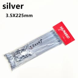 36pcs/lot Motorcycle Spoke Diameter 4.0mm 170/175/180/190/195/200/205/210mm Black/Silver Bicycle Spoke Off-Road Motorcycle Spoke