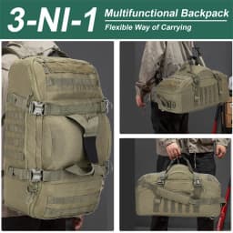 25L 45L 80L Large Duffle Bag Tactical Backpack Outdoor Camping Bags Molle Men Backpacks Travel Bag for Hiking