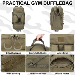 25L 45L 80L Large Duffle Bag Tactical Backpack Outdoor Camping Bags Molle Men Backpacks Travel Bag for Hiking