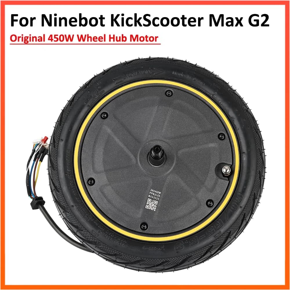 Original 450W Wheel Hub Motor For Ninebot Max G2 Electric Scooter Max2 Engine Pneumatic Vacuum Tire Replacement Parts