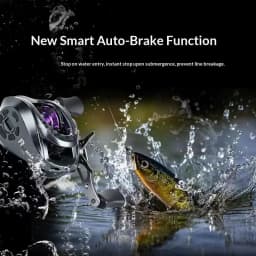 Takuma 26 New P1dc Max Baitcasting Reel Hologram Intelligent Control Electronic Brake Anti Backlash Long Casting Universal Lure