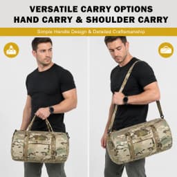VOTAGOO 30L Tactical Travel Bag Large Capacity Storage Handbag Fitness Gym Duffel for Men Outdoor Sports