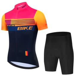 Summer Pro Team Black Cycling Clothing Cycling Jersey Set Men Road Bike Shirt Suit Bicycle Bib Shorts