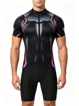 Summer Pro Team Black Cycling Clothing Cycling Jersey Set Men Road Bike Shirt Suit Bicycle Bib Shorts