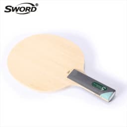 Original SWORD 309 Table Tennis Blade 9 Ply Wood Defensive Blade Soft Vibration Ping Pong Blade FL ST Handle For Chopper Player