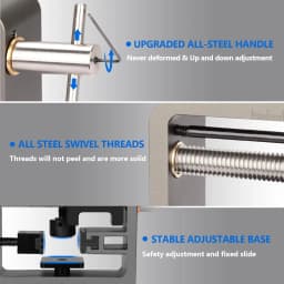 Pridefend Sight Pusher for Square Slides,Sight Pusher Tool, Heavy Duty Pistol Rear Sight Pusher Adjustment Sight Pusher