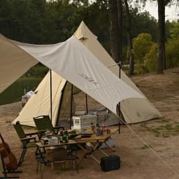 Lightweight Hexagonal Camping Waterproof Sunshade Outdoor Sunshade, Suitable For Hiking, Beach Picnic Trips