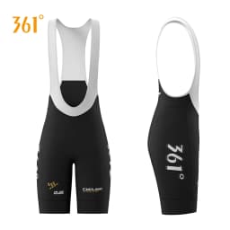 361 Degrees Cycling Bretelle Seamless Pro Men Cycling Bib Shorts Elastic Interface Cushion High Elasticity Breathable Bib Shorts