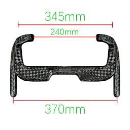 2027 UCI New Regulations BALUGOE Carbon Fiber Competition Track Bicycle Handlebar TT Handlebar High Intensity Fixed Gear Handle