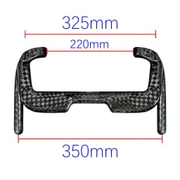2027 UCI New Regulations BALUGOE Carbon Fiber Competition Track Bicycle Handlebar TT Handlebar High Intensity Fixed Gear Handle