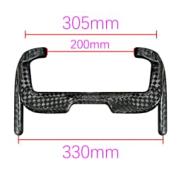 2027 UCI New Regulations BALUGOE Carbon Fiber Competition Track Bicycle Handlebar TT Handlebar High Intensity Fixed Gear Handle