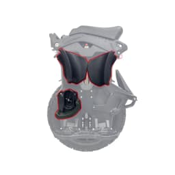 Beidou NosFet Aeon power pads with foot hook electric unicycle soft pads
