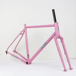 TQIQT Gravel Frame 700C Road Rack Off-Road Bicycle Rack 4130 Chromium Molybdenum Steel Barrel Shaft Disc Brake Frame Bike Part