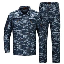 Men's Set Spring and Autumn New Outdoor Work Clothes Wear-resistant and Anti Fouling Camouflage Labor Protective Clothing
