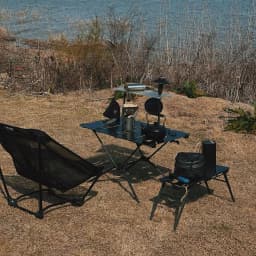 Portable Off Ground Folding Moon Chair 580g Aluminum Alloy Camping Beach Fishing Stool Ultralight Outdoor Travel Seat 100kg Load