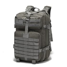 Tactical 50L Waterproof Backpack Multifunctional Laptop Double Shoulder 3P Bag for Hiking Camping Mountaineering