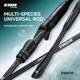 CEMREO Lure Fishing Rod 1.8m/1.98m/2.1m/2.4m Spinning/Casting Fishing Rod Light Weight Rod for Fishing Model:YANQUE-LY