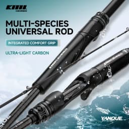 CEMREO Lure Fishing Rod 1.8m/1.98m/2.1m/2.4m Spinning/Casting Fishing Rod Light Weight Rod for Fishing Model:YANQUE-LY