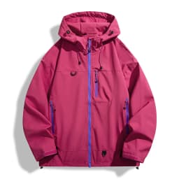 LNGXO Unisex Waterproof Windbreaker Outdoor Sport Windproof Single-Layer Jacket Men Women Hiking Climbing Trekking Rain Coat