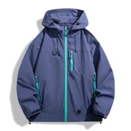 LNGXO Unisex Waterproof Windbreaker Outdoor Sport Windproof Single-Layer Jacket Men Women Hiking Climbing Trekking Rain Coat