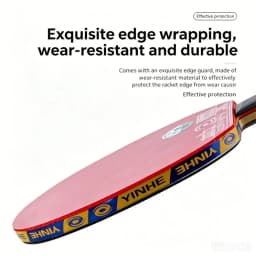 Professional Yinhe 9 Star Table Tennis Racket 09B Lightweight Elastic Carbon Offensive Ping Pong Paddle With ITTF Approved