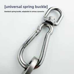 Stainless Steel Multifunctional Universal Handle Cable Machine Accessories High Pull Down Grip Fitness Equipment Parts