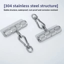 Stainless Steel Multifunctional Universal Handle Cable Machine Accessories High Pull Down Grip Fitness Equipment Parts