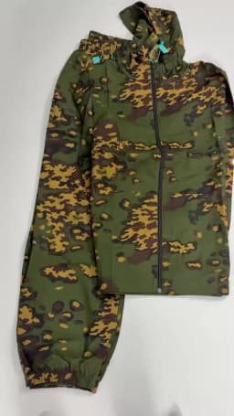 Russian Military Camouflage Jacket, Ruins German Spotted Sun Protection Jacket