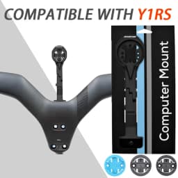 Aluminum Alloy Integrated Handlebar With Y1RS CCY1 Computer Mount Compatible Bike Accessories Bicycle Parts