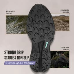 Li-Ning Women's AXY ROCELIA Outdoor Hiking Shoes COOL SHELL Breathable Stable Comfortable Light LiNing  Sports Shoes AHTW042